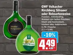 AEZ GWF Volkacher Kirchberg Silvaner oder Rebsortenweine Angebot