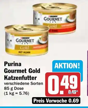 AEZ Purina Gourmet Gold Katzenfutter Angebot