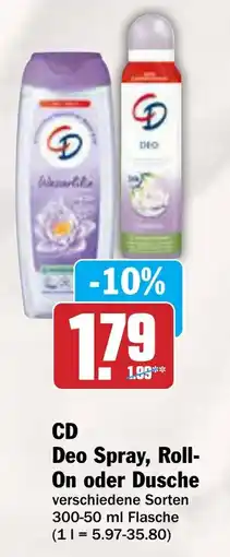 AEZ CD Deo Spray, Roll- On oder Dusche Angebot