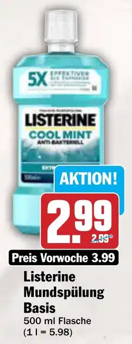 AEZ Listerine Mundspülung Basis Angebot