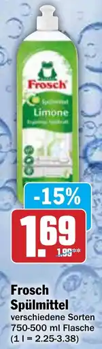 AEZ Frosch Spülmittel Angebot