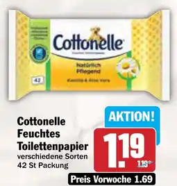 AEZ Cottonelle Feuchtes Toilettenpapier Angebot