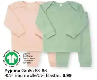 Zeeman Pyjama Größe 68-86 Angebot