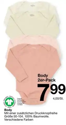 Zeeman Body 2er-Pack Angebot