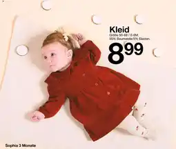 Zeeman Kleid Größe 50-68/0-6M. Angebot