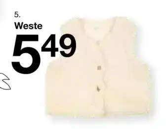 Zeeman Weste Angebot