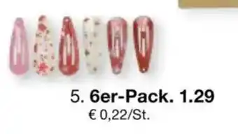 Zeeman Haarspangen 6er-Pack. Angebot