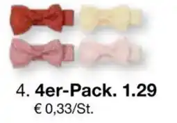 Zeeman Haarspange mit kleiner Schleife Angebot