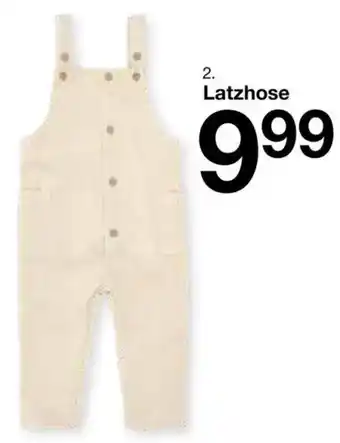 Zeeman Latzhose Angebot