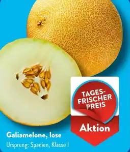 Aldi Süd Galiamelone, lose Angebot