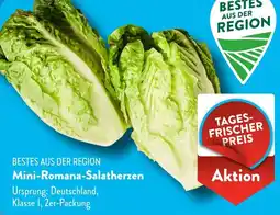 Aldi Süd BESTES AUS DER REGION Mini-Romana-Salatherzen Angebot