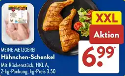Aldi Süd MEINE METZGEREI Hähnchen-Schenkel Angebot