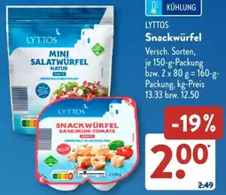 Aldi Süd LYTTOS Snackwürfel Angebot