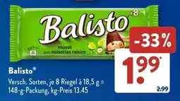 Aldi Süd Balisto Angebot