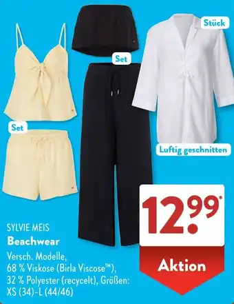 Aldi Süd SYLVIE MEIS Beachwear Angebot