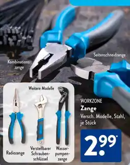 Aldi Süd WORKZONE Zange Angebot