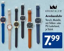 Aldi Süd KRONTALER Armbanduhr Angebot