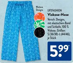 Aldi Süd UP2FASHION Viskose-Hose Angebot