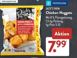Aldi Süd JACK'S FARM Chicken Nuggets Angebot