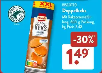 Aldi Süd BISCOTTO Doppelkeks Angebot
