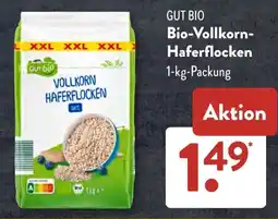 Aldi Süd GUT BIO Bio-Vollkorn- Haferflocken Angebot
