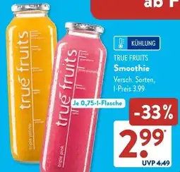 Aldi Süd TRUE FRUITS Smoothie Angebot
