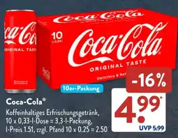 Aldi Süd Coca-Cola Angebot