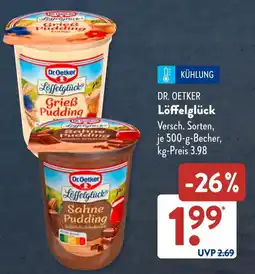 Aldi Süd DR. OETKER Löffelglück Angebot
