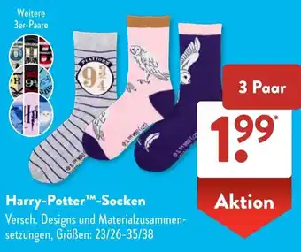 Aldi Süd Harry-Potter-Socken Angebot