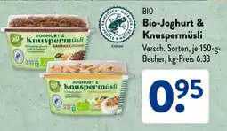 Aldi Süd BIO Bio-Joghurt & Knuspermüsli Angebot