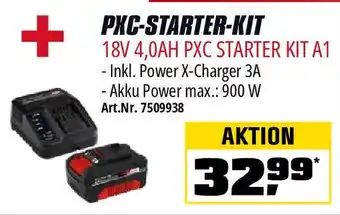 OBI Einhell PKC-STARTER-KIT 18V 4,0AH PXC STARTER KIT A1 Angebot