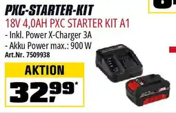 OBI Einhell PKC-STARTER-KIT 18V 4,0AH PXC STARTER KIT A1 Angebot