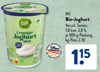 Aldi Süd BIO Bio-Joghurt Angebot