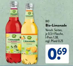 Aldi Süd BIO Bio-Limonade Angebot