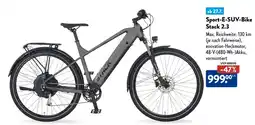 Aldi Süd Sport-E-SUV-Bike Stack 2.3 Angebot