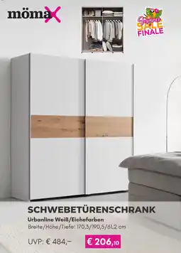 Mömax SCHWEBETÜRENSCHRANK Urbanline Angebot