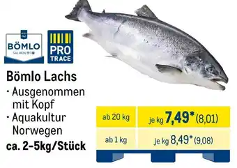 METRO BÖMLO Lachs Angebot