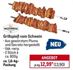 METRO True WILDERNESS Grillspieß vom Schwein Angebot