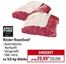 METRO ANGUS PURE Rinder Roastbeef Angebot