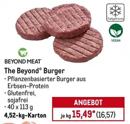METRO BEYOND MEAT The Beyond Burger Angebot