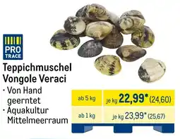 METRO PRO TRACE Teppichmuschel Vongole Veraci Angebot