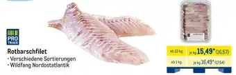 METRO PRO TRACE Rotbarschfilet Angebot