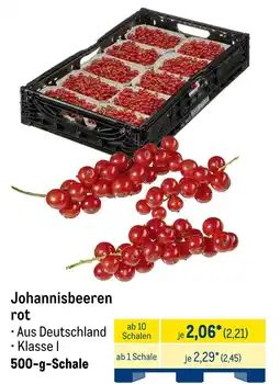 METRO Johannisbeeren rot Angebot
