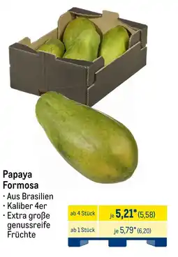METRO Papaya Formosa Angebot