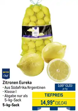 METRO METRO Chef Zitronen Eureka Angebot