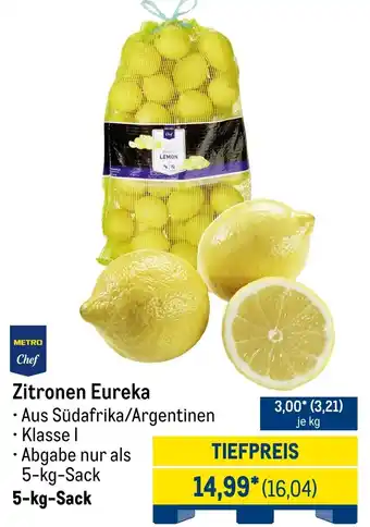 METRO METRO Chef Zitronen Eureka Angebot