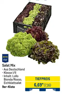 METRO METRO Chef Salat Mix Angebot