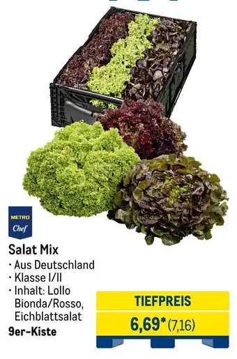 METRO METRO Chef Salat Mix Angebot