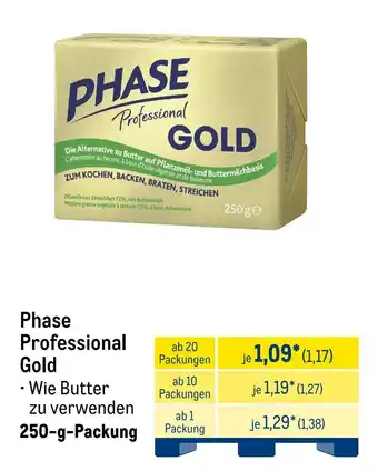 METRO Phase Professional Gold Angebot
