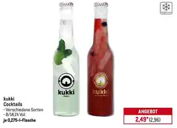 METRO kukki Cocktails Angebot